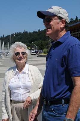 Rev. Ray Moore and Ginger